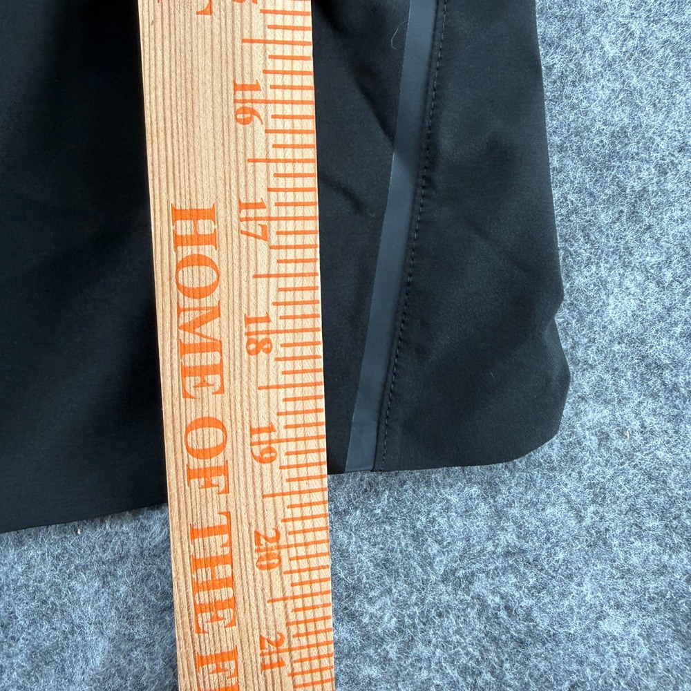 Second Skin Athletic Shorts Mens Med Black Elastic Waist Pockets Training Gym - Picture 13 of 15